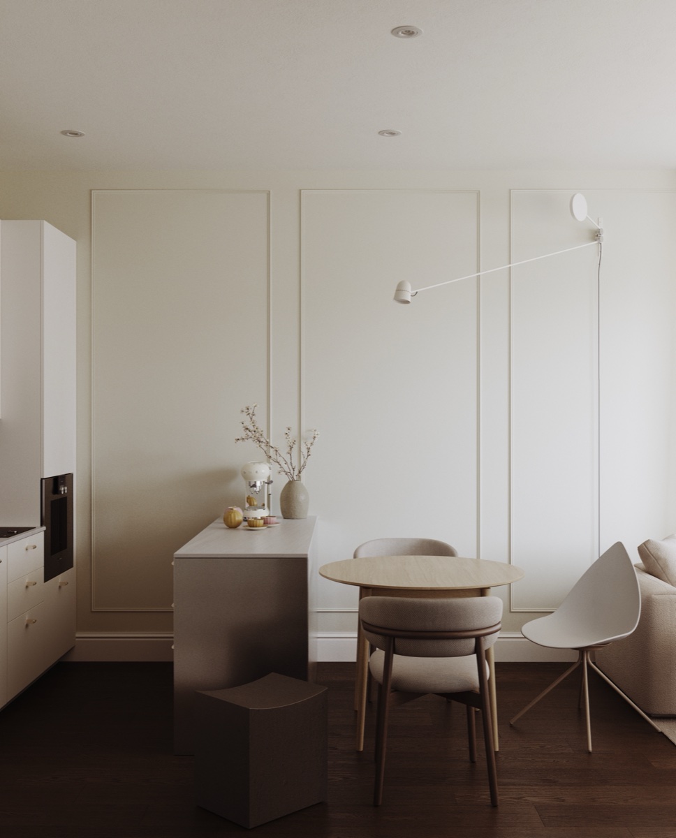 QUQU Design Studio - Ciepły Minimalistyczny Design Wnętrz